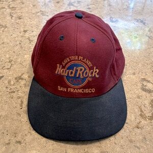 Vintage Hard Rock Cafe San Francisco Baseball Cap
